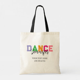 Bolso De Tela Nombre de la bailarina personalizado - Estilo de b