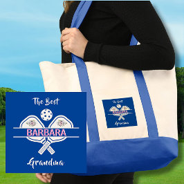 Bolso De Tela Nombre de la mejor abuela Paddle