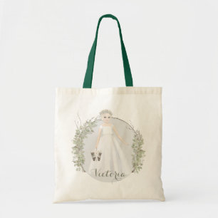 Bolso De Tela Nombre de la niña eucalipta