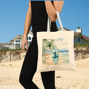 Bolso De Tela Nombre de palmeras de playa