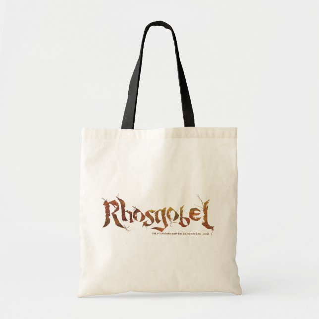 Bolso De Tela Nombre de Rhosgobel (Frente)