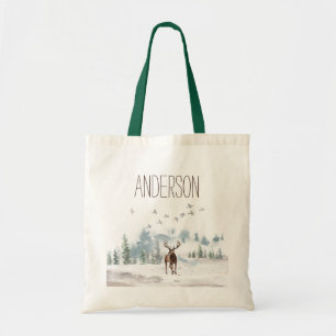 Bolso De Tela Nombre del ciervo forestal