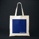 Bolso De Tela Nombre del color azul de la libélula<br><div class="desc">Nombre del color azul de la libélula</div>