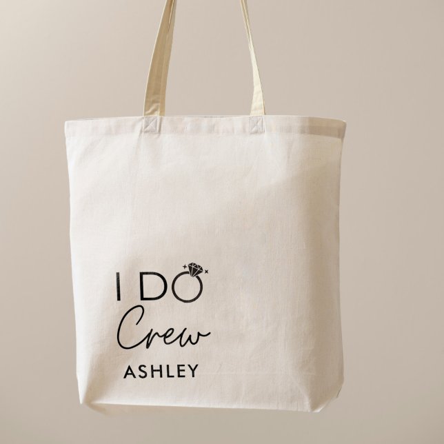 Bolso De Tela Nombre del Favor de I Do Crew  (Subido por el creador)