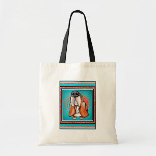Bolso De Tela Nombre del purpurina del extracto del arte pop de