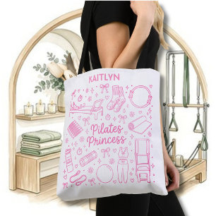 Bolso De Tela Nombre divertido y elegante para la princesa de Pi