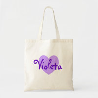 Nombre en morado