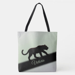 Bolso De Tela Nombre personal de Black Panther