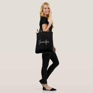 Bolso De Tela Nombre personal del personalizable, Nombre persona