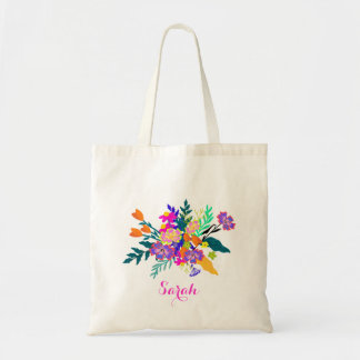 Bolso De Tela Nombre personalizado