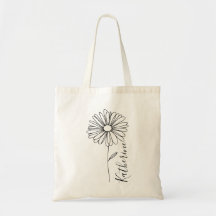 Nombre personalizado April daisy Birth Flower