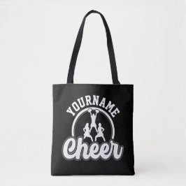 Bolso De Tela NOMBRE Personalizado Cheer equipo Varsity CheerLea