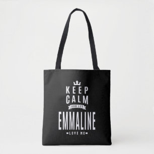 Bolso De Tela Nombre personalizado de Emmaline Regalo de cumplea