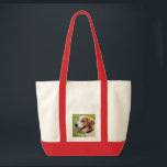 Bolso De Tela Nombre personalizado de la foto del perro del<br><div class="desc">Diseño personalizado del nombre de la foto del perro del beagle y del perro - modifique este recuerdo para requisitos particulares con una foto cargada de su beagle el nombre del perro o añada su propio texto - amamos el "nombre del perro", el cumpleaños del perro o el día de...</div>