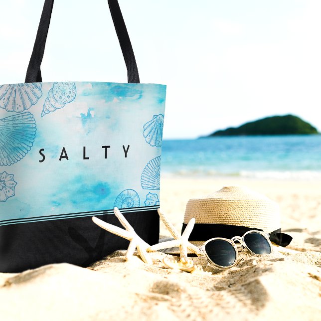 Bolso De Tela Nombre personalizado de la playa (Subido por el creador)