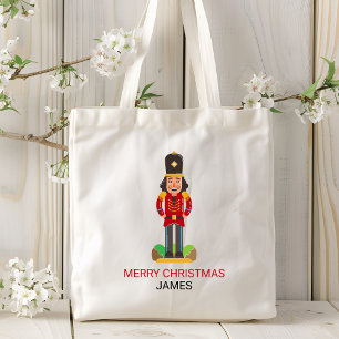 Bolso De Tela Nombre personalizado de Navidades de soldados de j