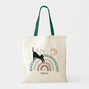 Bolso De Tela Nombre personalizado de unidosis de arcoiris de ga