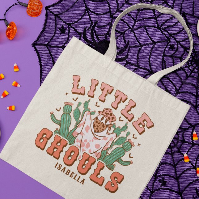 Bolso De Tela Nombre personalizado del fantasma de Little Ghouls (Subido por el creador)