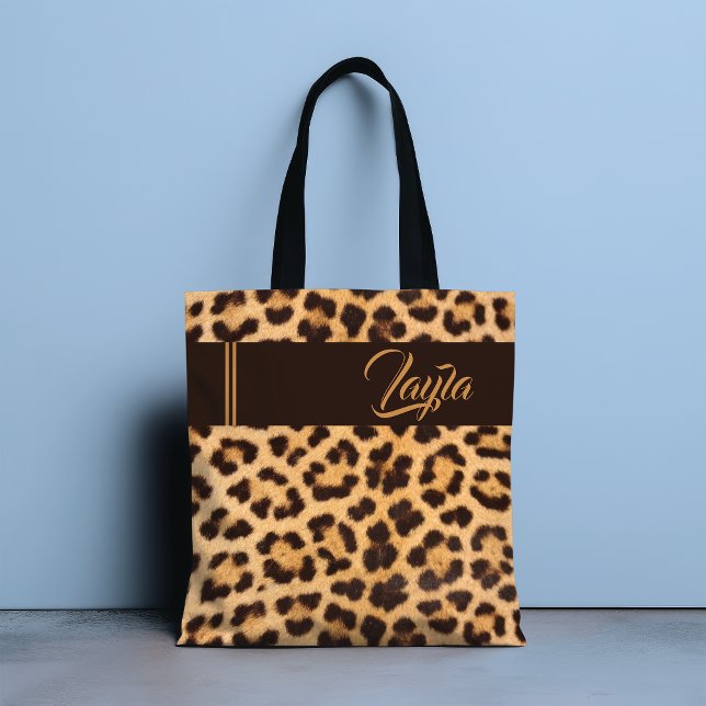 Bolso De Tela Nombre personalizado del patrón de ondulación salv (Subido por el creador)