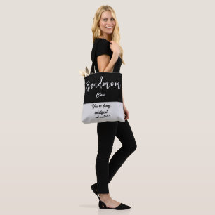 Bolso De Tela nombre personalizado Día de mamá y más 2