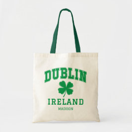 Bolso De Tela Nombre personalizado Dublín Irlanda