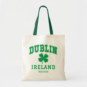 Bolso De Tela Nombre personalizado Dublín Irlanda