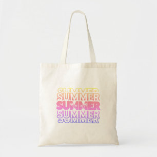 Bolso De Tela Nombre personalizado e iniciales Verano