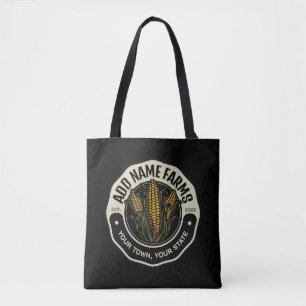 Bolso De Tela NOMBRE personalizado Granjero de maíz dulce