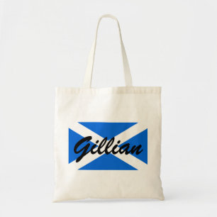 Bolso De Tela Nombre personalizado marca escocesa btcn