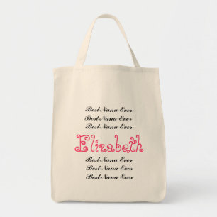 Bolso De Tela Nombre personalizado mejor nana