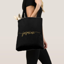 Nombre Personalizado Monograma Simple Femenino Neg