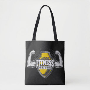 Bolso De Tela NOMBRE Personalizado Músculo entrenador de fitness