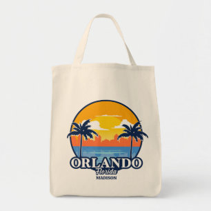 Bolso De Tela Nombre personalizado Orlando Florida