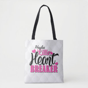 Bolso De Tela NOMBRE Personalizado Pequeño Romántico