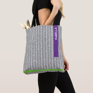 Bolso De Tela Nombre personalizado   Personalizado