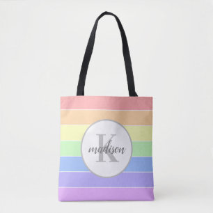 Bolso De Tela Nombre personalizado personalizado personalizado m