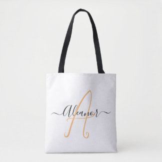 Bolso De Tela Nombre personalizado regalo elegante de la madre