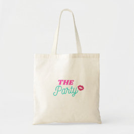 Bolso De Tela Nombre personalizado Retro Bachelorette Party Gift