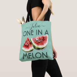 Bolso De Tela Nombre Personalizado UNO EN UN MELÓN Vibraciones d