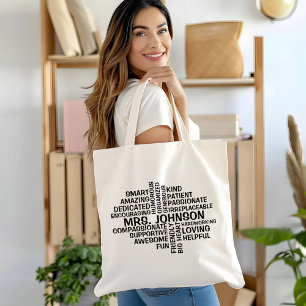 Bolso De Tela Nombre y características de la nube de palabras de