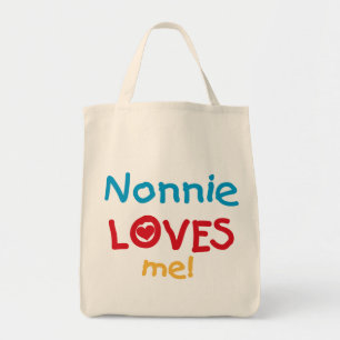 Bolso De Tela Nonnie me ama camisetas y regalos
