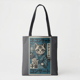 Bolso De Tela Noodle Neko