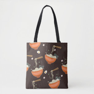 Bolso De Tela Noodles Ramen: Gráficos de época