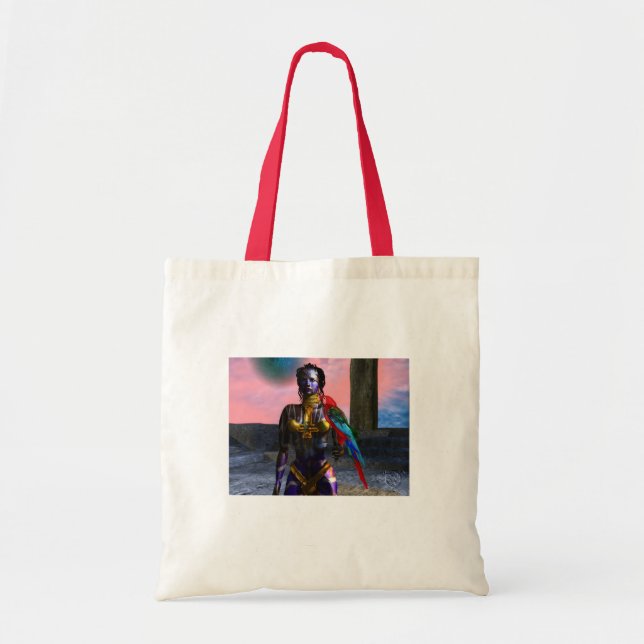 BOLSO DE TELA NORA CYBER WARRIOR (Frente)