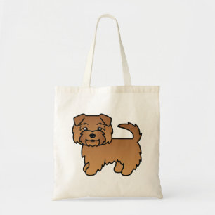 Bolso De Tela Norfolk Terrier Rojo Perro De Dibujos Animados Lin