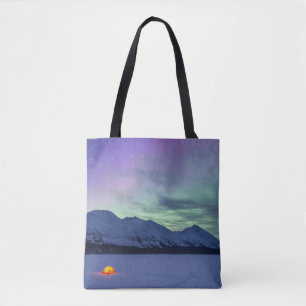 Bolso De Tela Northern Lights Moose Pass Península de Kenai