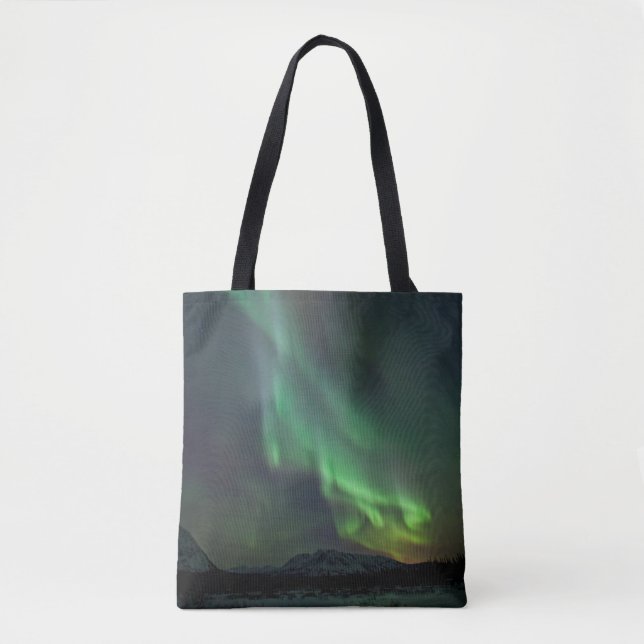 Bolso De Tela Northern Lights | Whitehorse, Yukon (Anverso)
