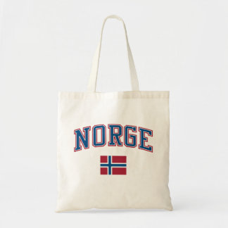 Bolso De Tela Noruega + Bandera