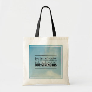 Bolso De Tela Nos prueban a veces