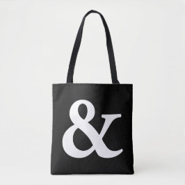Bolso De Tela Nosetouch Press Ampersand Tote Bag